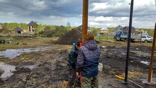 Заказать монтаж винтовых свай в Дагестанские Огни - цена под ключ с доставкой от 1840 шт